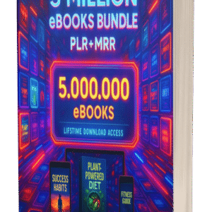 5 Million eBooks Mega Bundle Ebooks, Plr Passive Income, Financial Ebooks