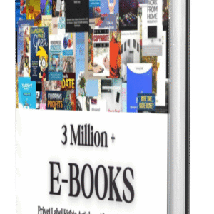 3 Million+ Ebooks + 3 Million PLR Articles Bonus with reseller rights | 3 M Ebooks bundle