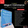 the biggest Mega e-commerce graphic design video editing and digital marketing bundle