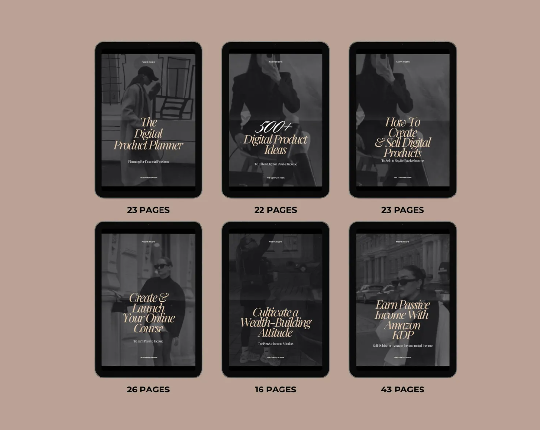 Passive Income eBook Bundle MRR - Image 4