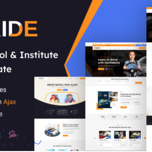 Dride - Driving School & Courses HTML Template download