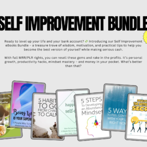 PLR EBOOKS Self Improvement Bundle/750 Digital Books With Resell Rights