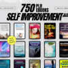 PLR EBOOKS Self Improvement Bundle/750 Digital Books With Resell Rights